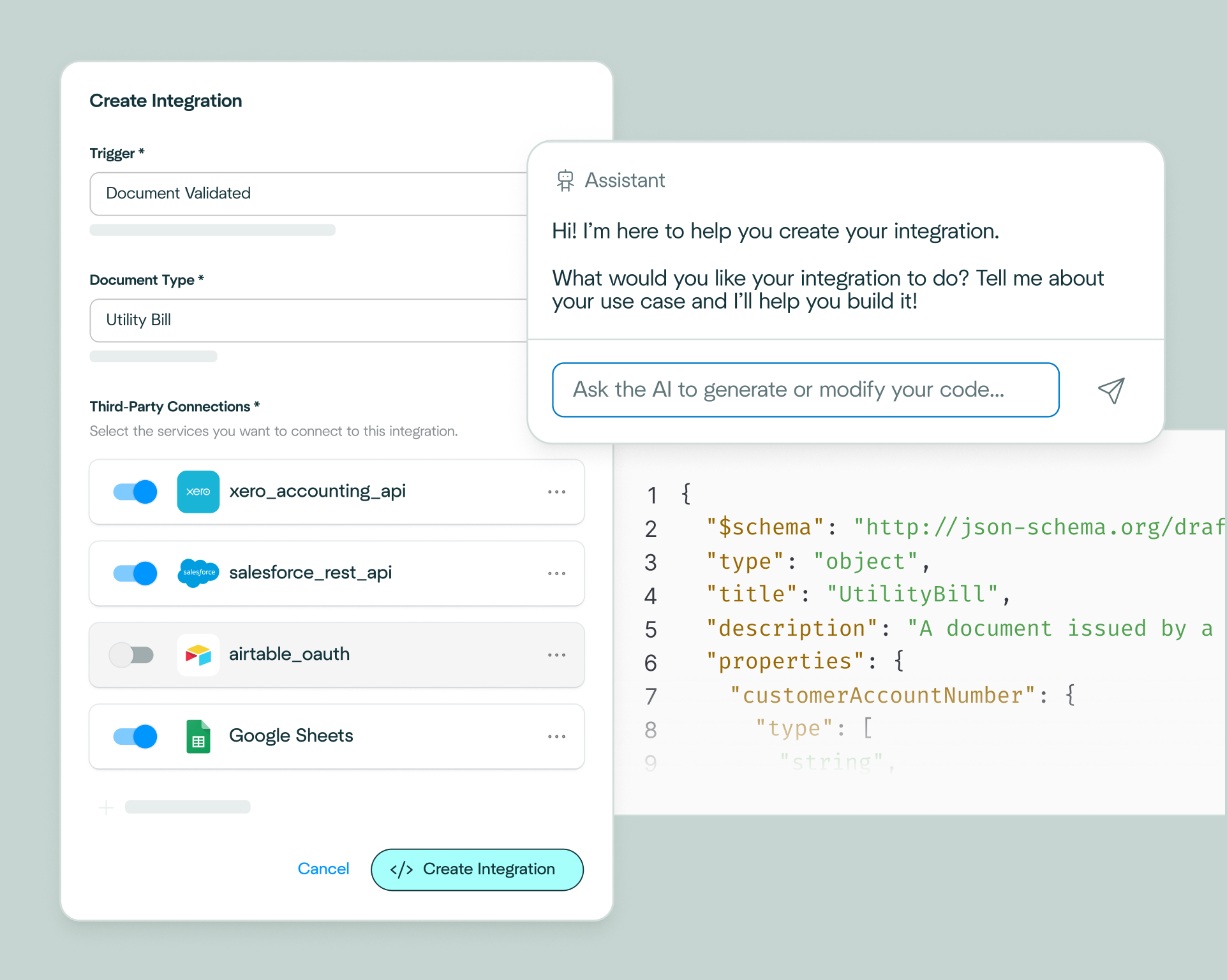 screenshot of Affinda