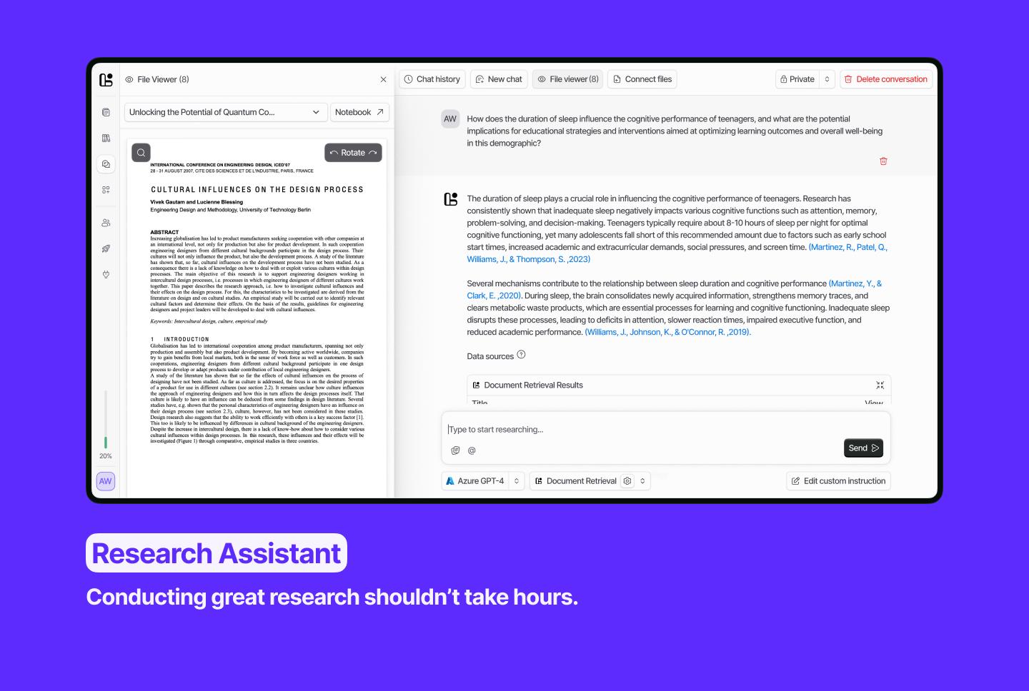 screenshot of Afforai