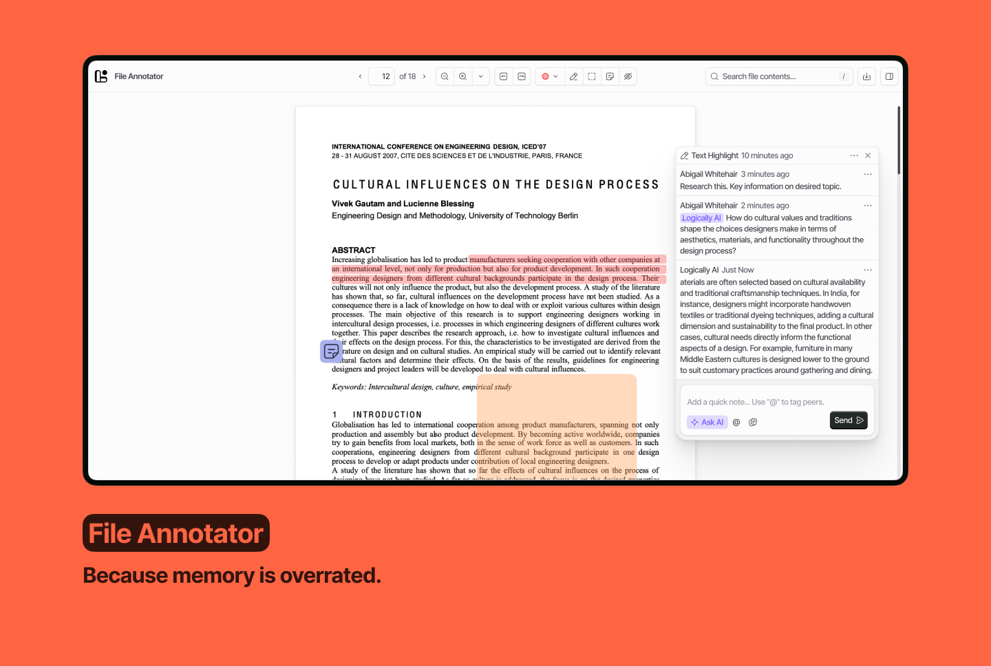 screenshot of Afforai