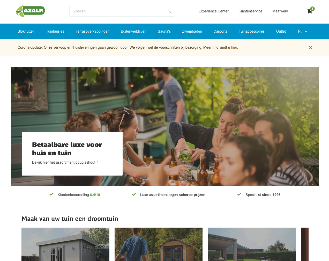 screenshot of Afosto