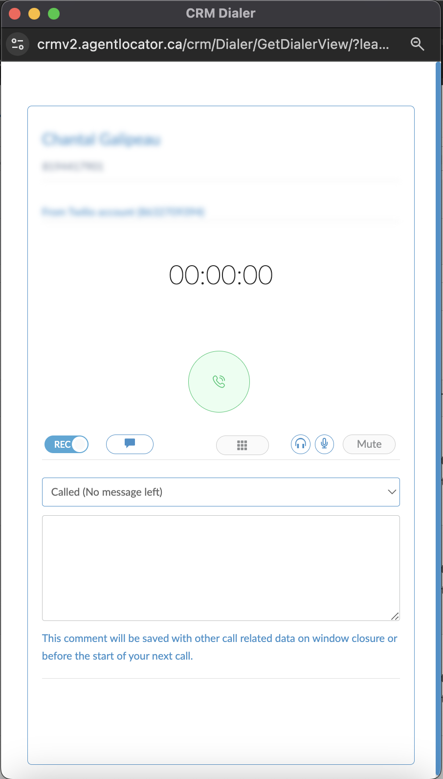 screenshot of AgentLocator