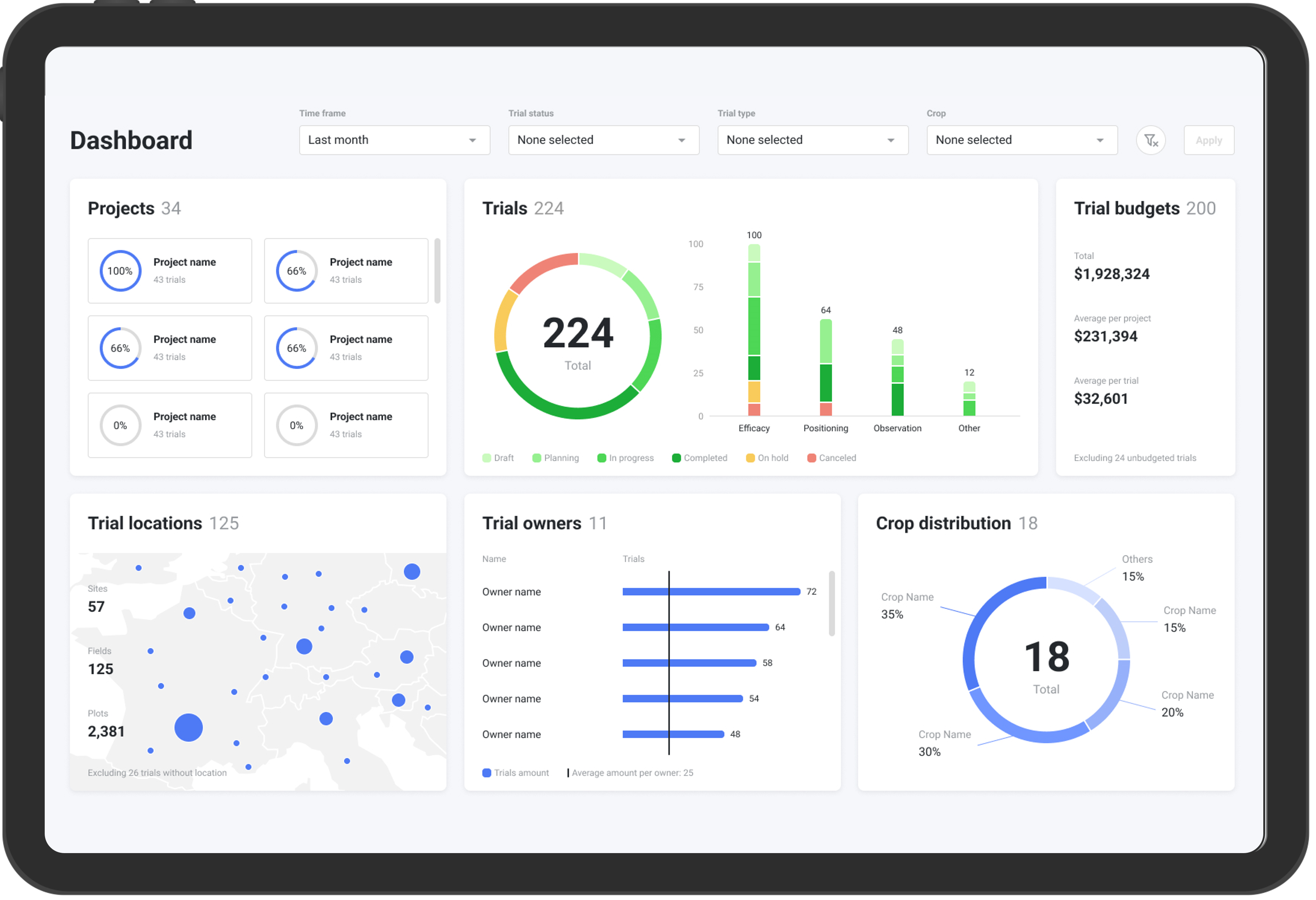 screenshot of Agmatix