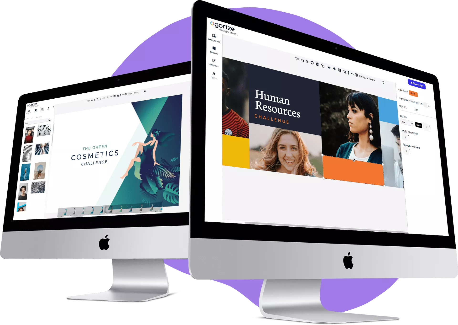 screenshot of Agorize