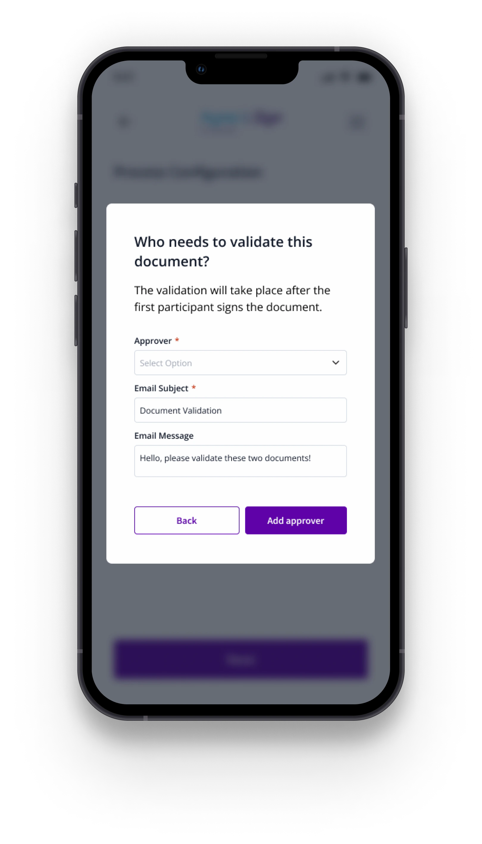 screenshot of Agree&Sign