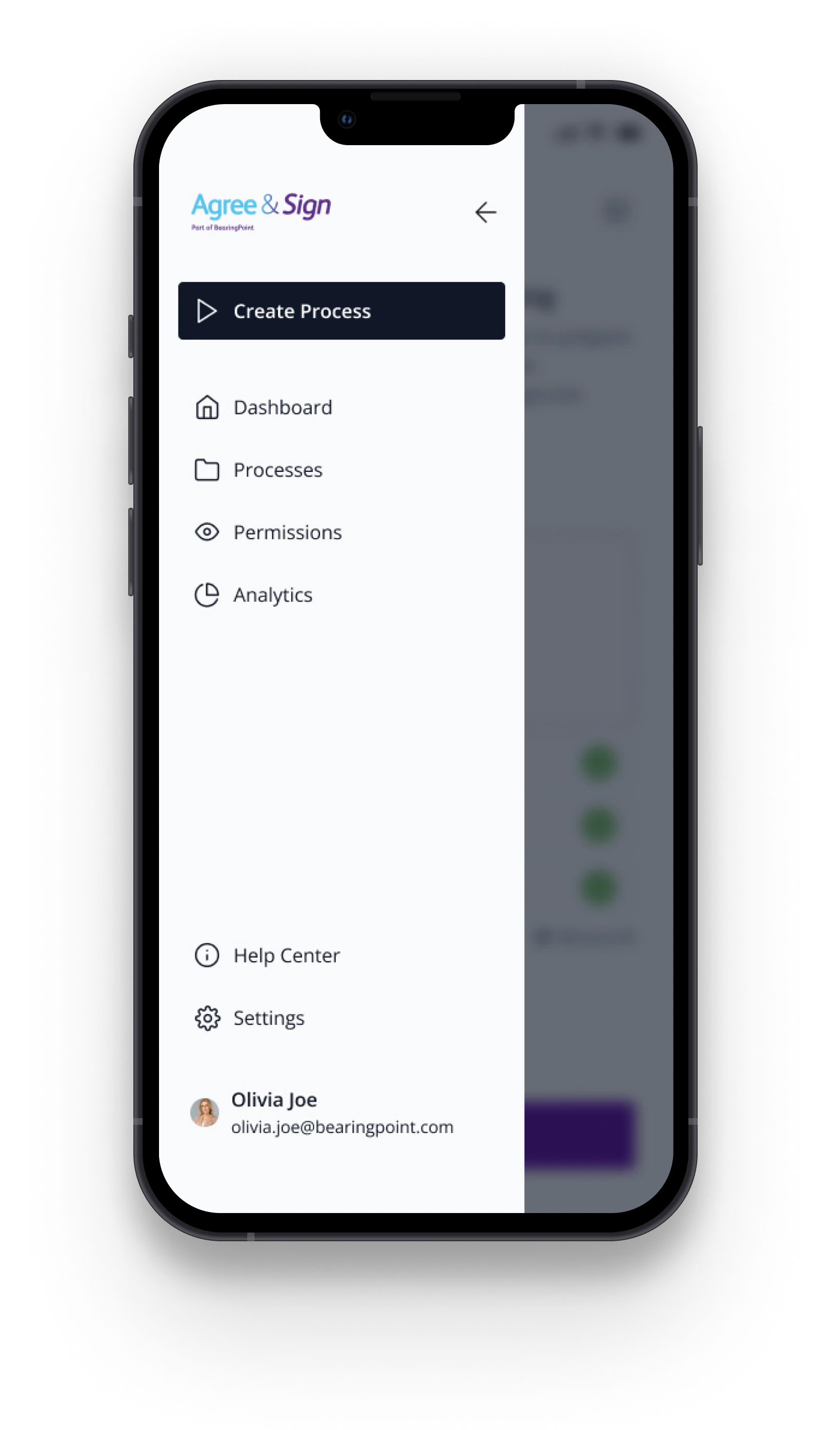 screenshot of Agree&Sign
