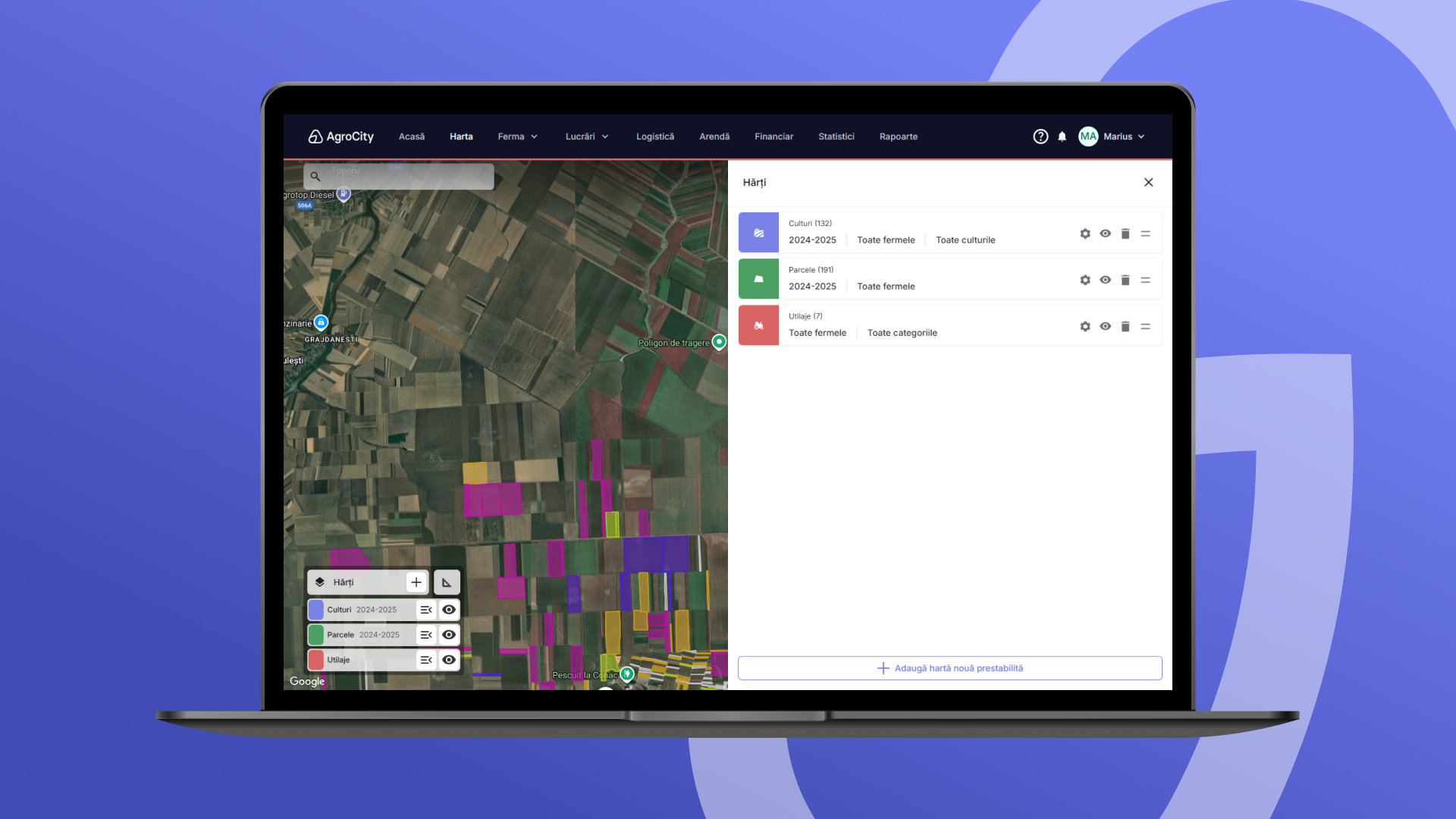 screenshot of AgroCity