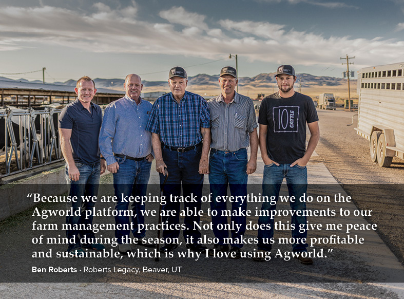 screenshot of Agworld