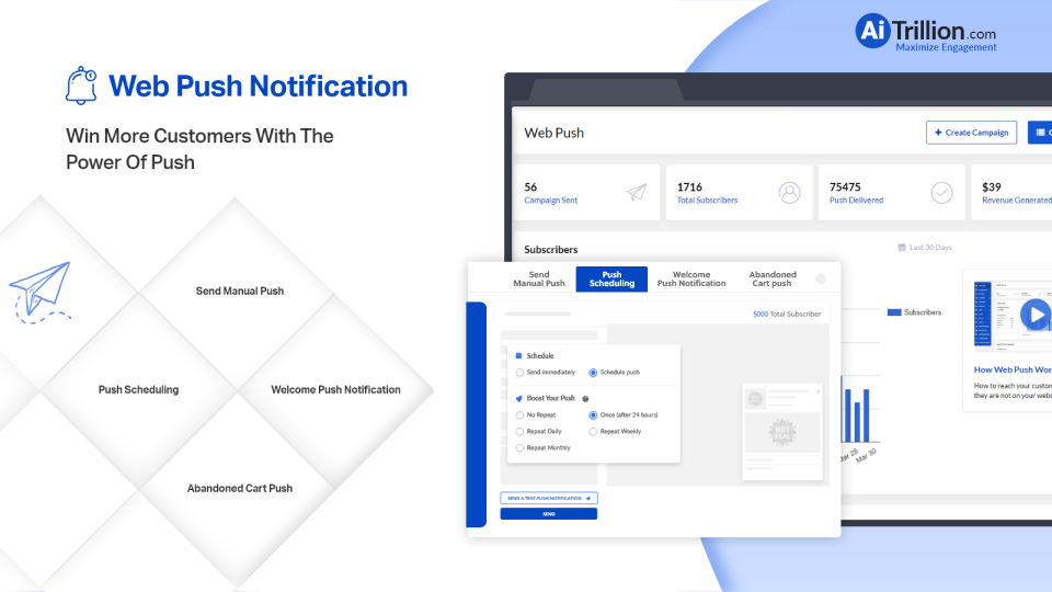 screenshot of AiTrillion