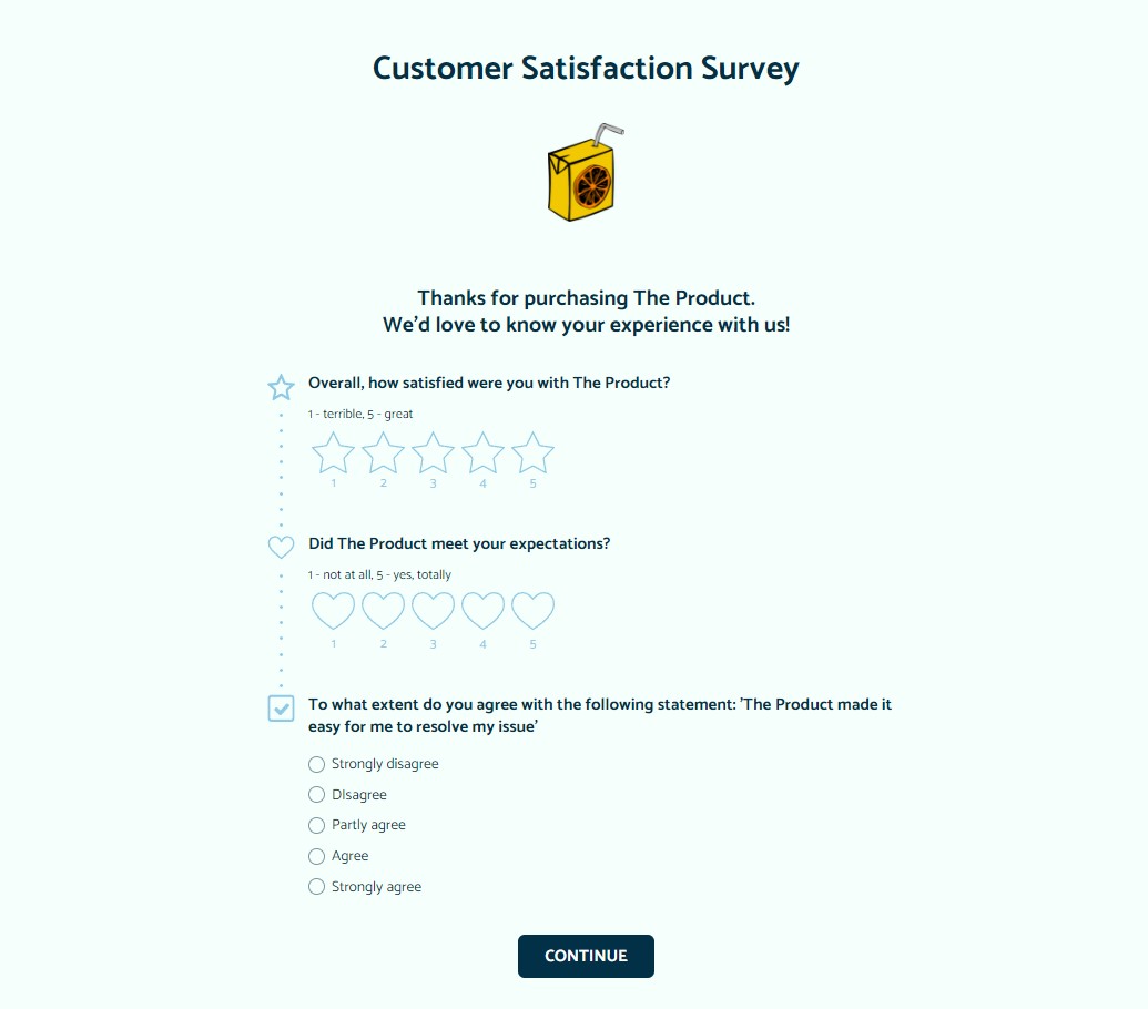 screenshot of AidaForm