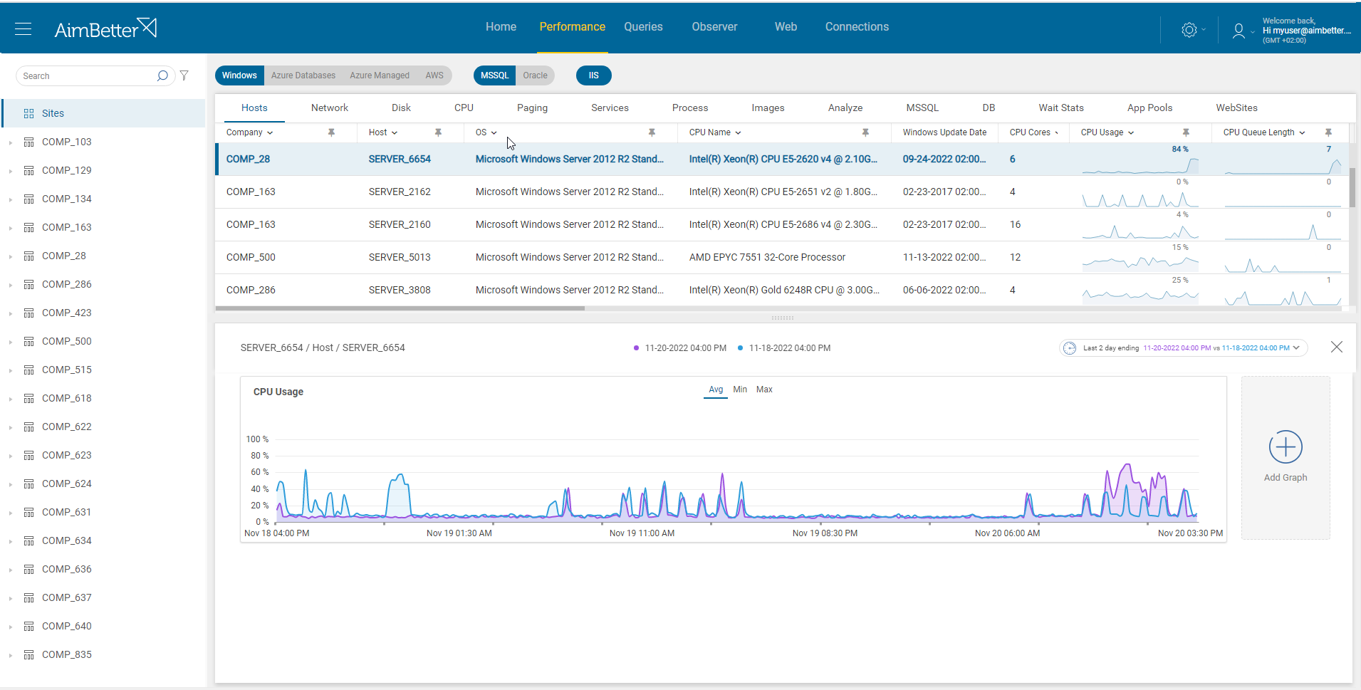 screenshot of AimBetter