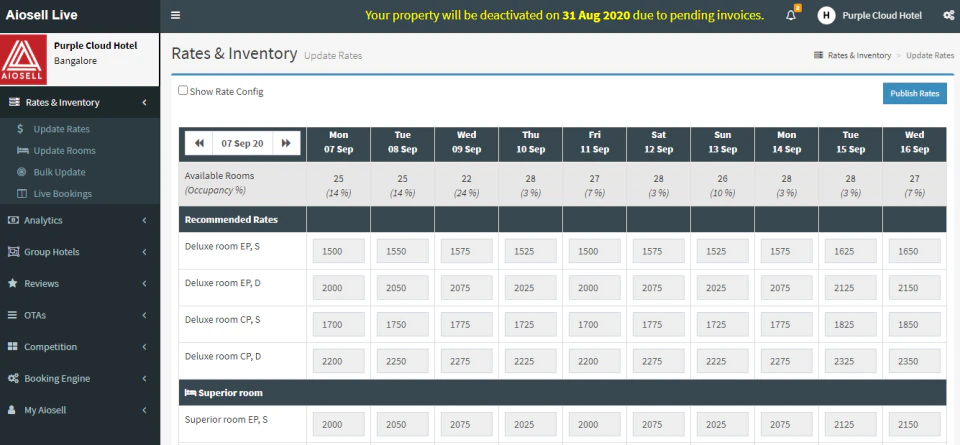 screenshot of Aiosell
