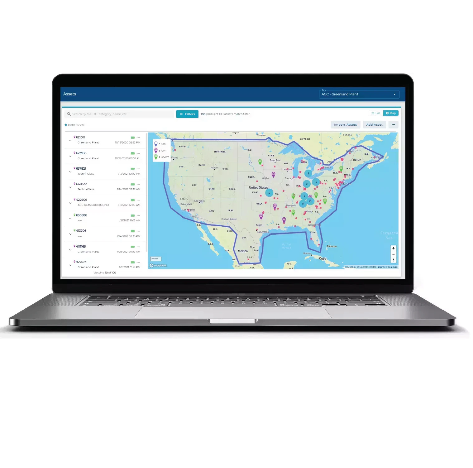 screenshot of AirFinder