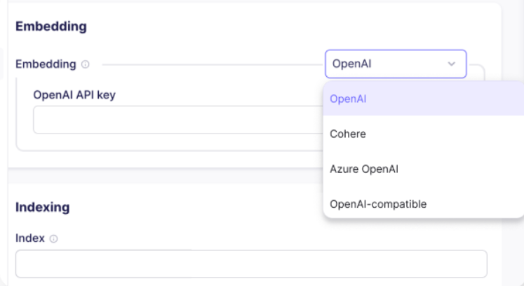 screenshot of Airbyte