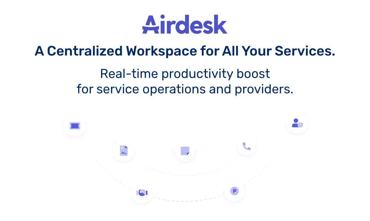 screenshot of Airdesk