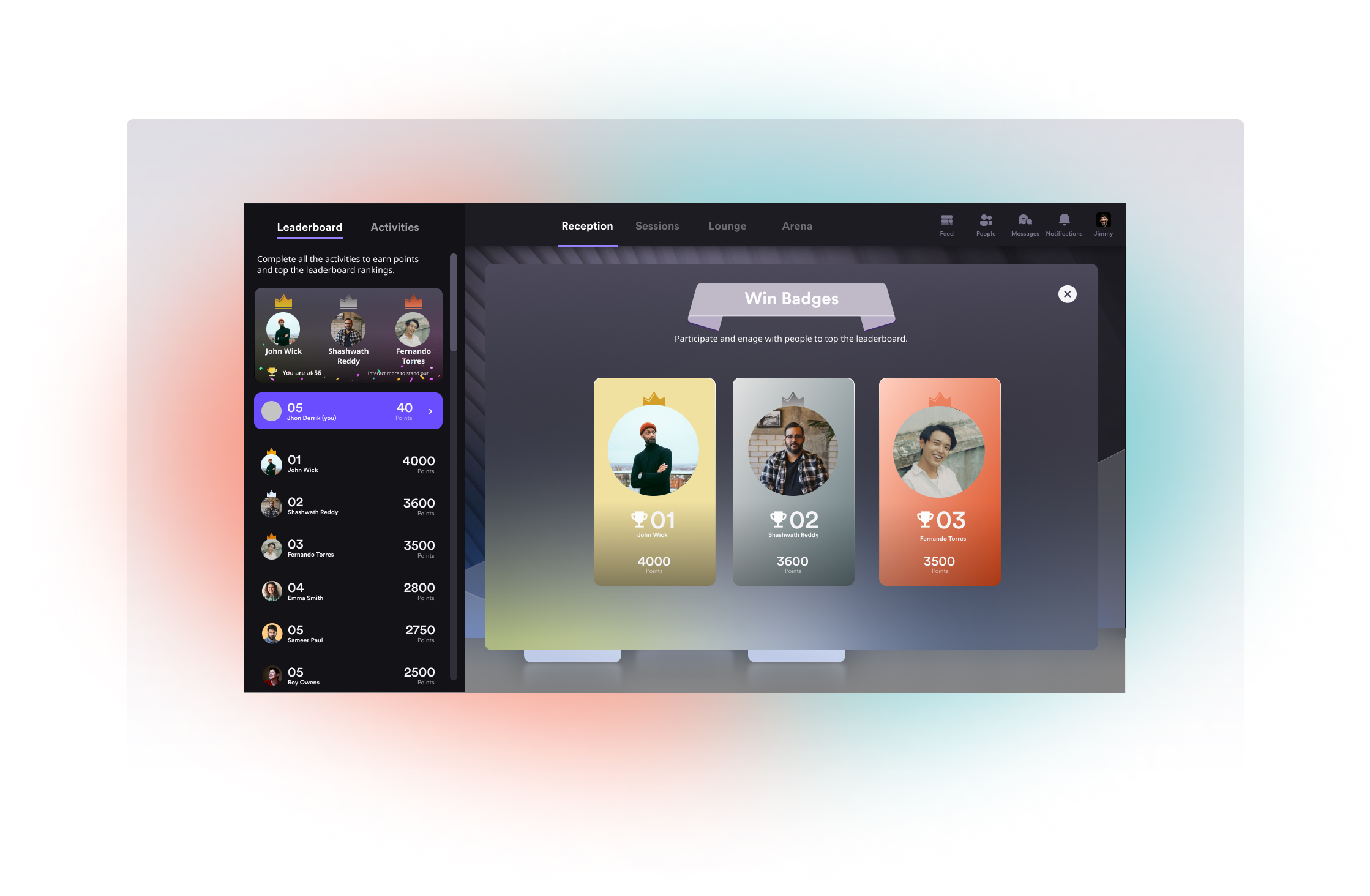 screenshot of Airmeet