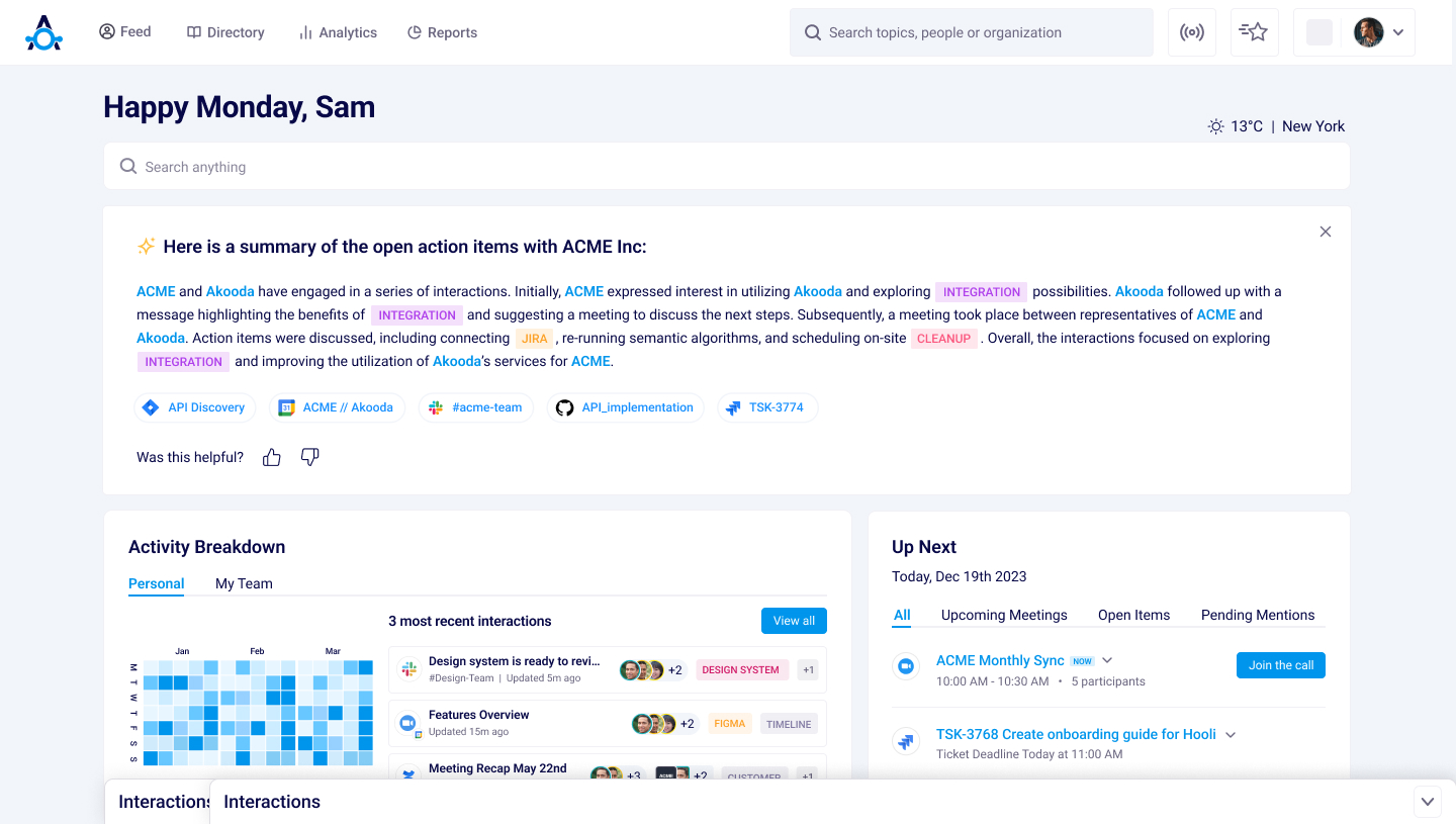 screenshot of Akooda