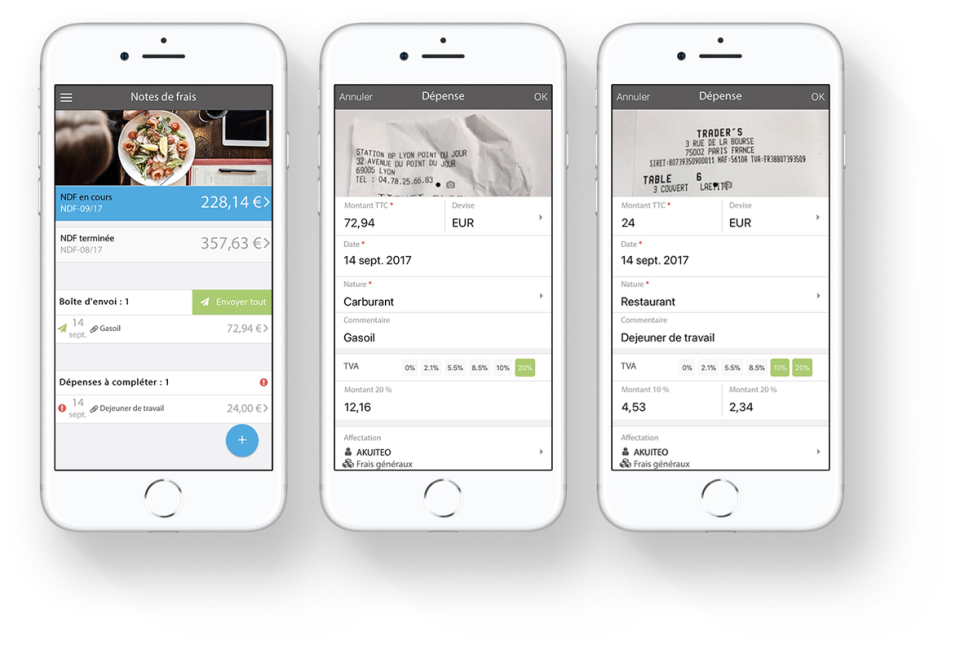 screenshot of Akuiteo