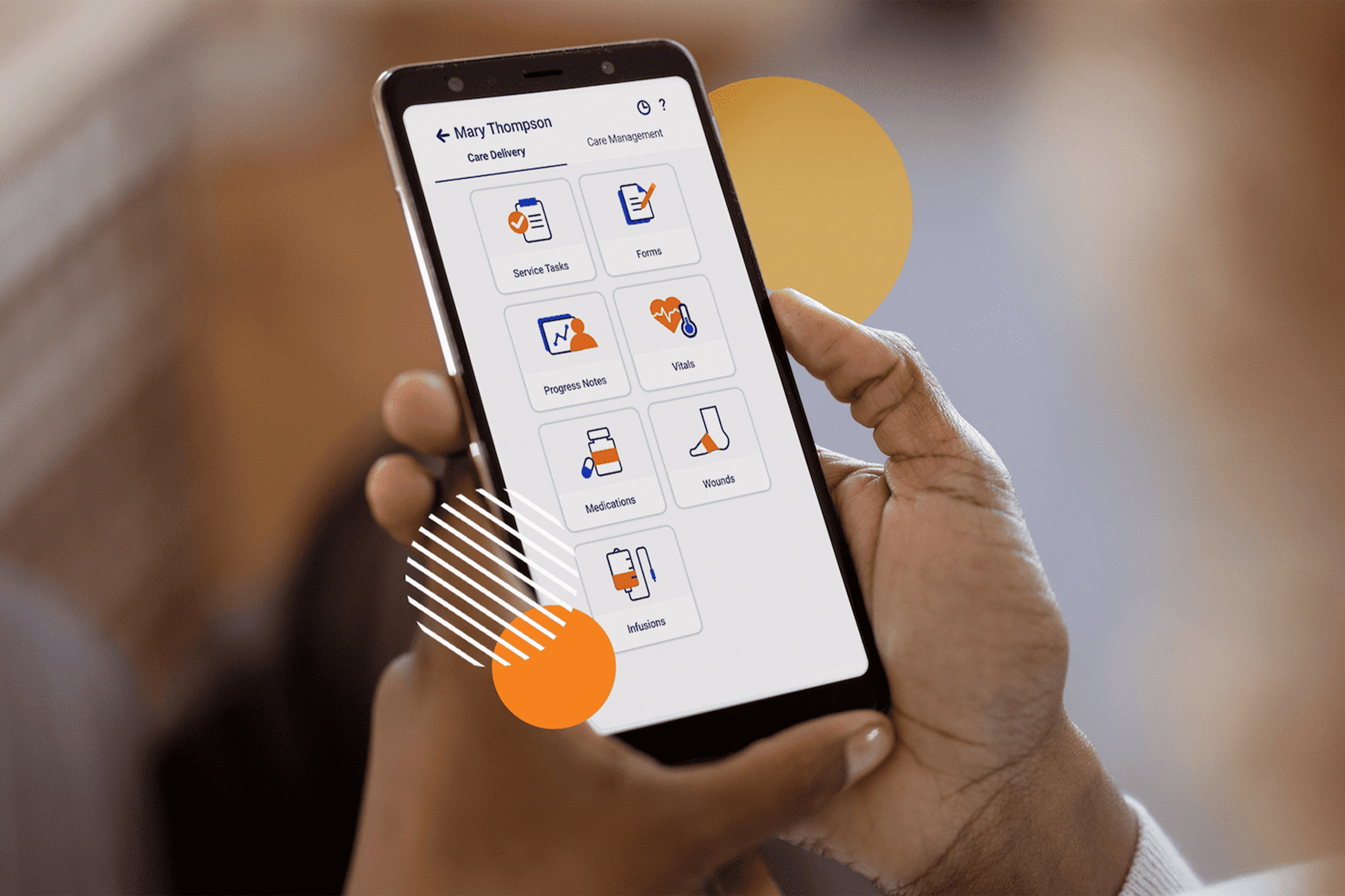 screenshot of AlayaCare