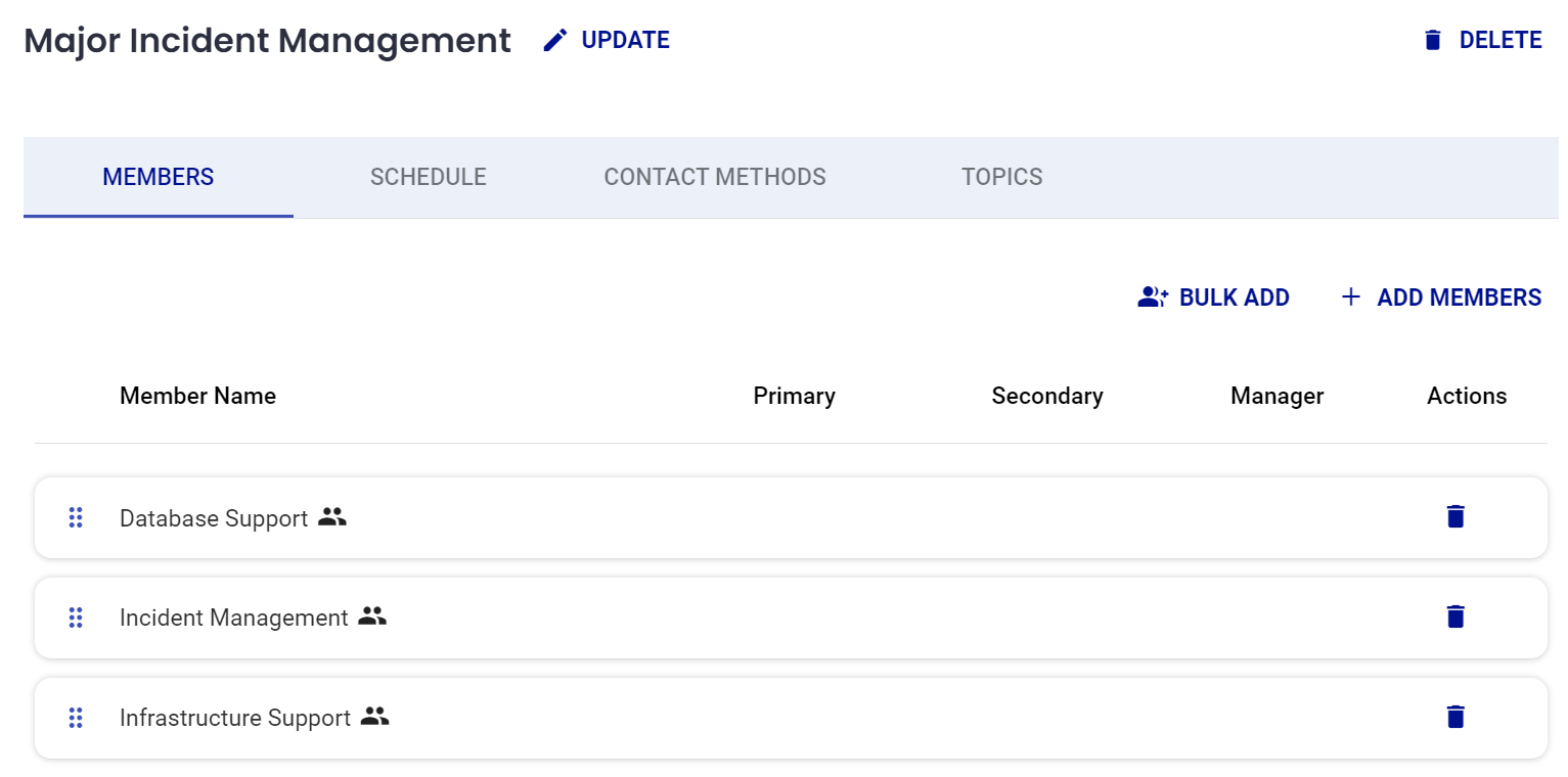 screenshot of AlertOps