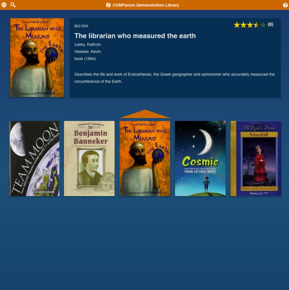 screenshot of Alexandria