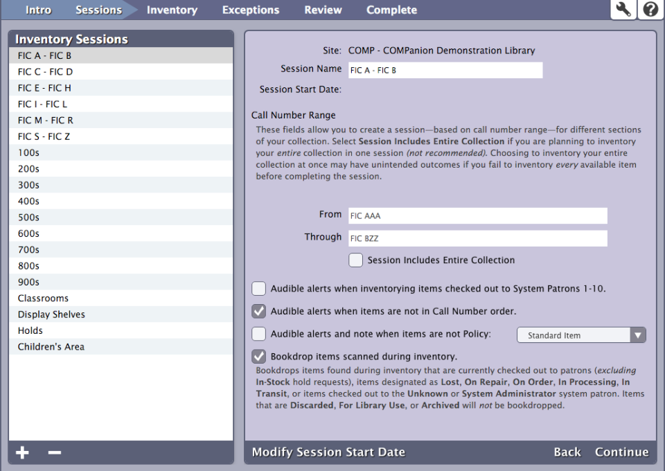 screenshot of Alexandria