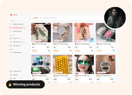 screenshot of AliDrop