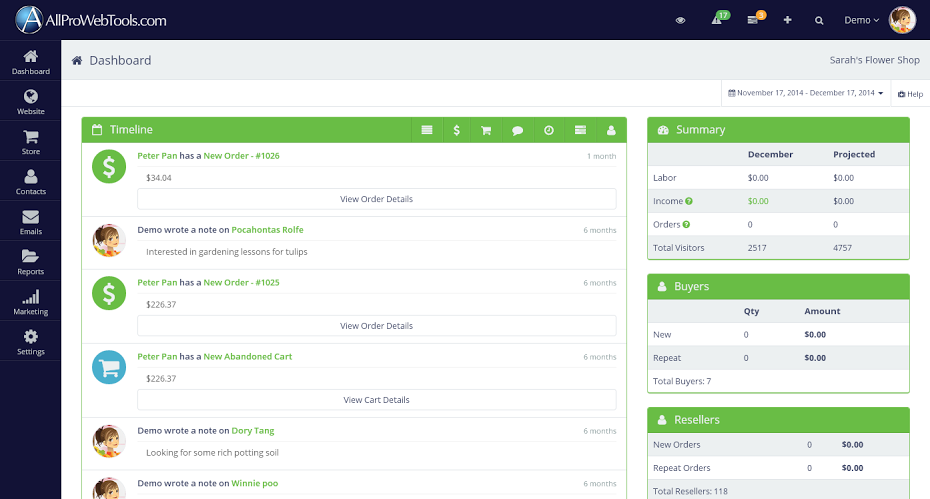 screenshot of AllProWebTools