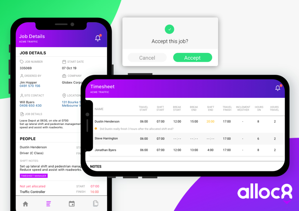 screenshot of Alloc8