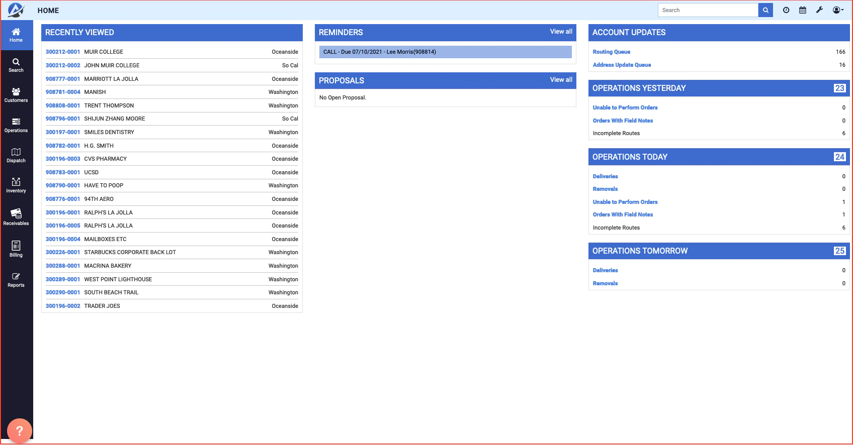 screenshot of AllyPro