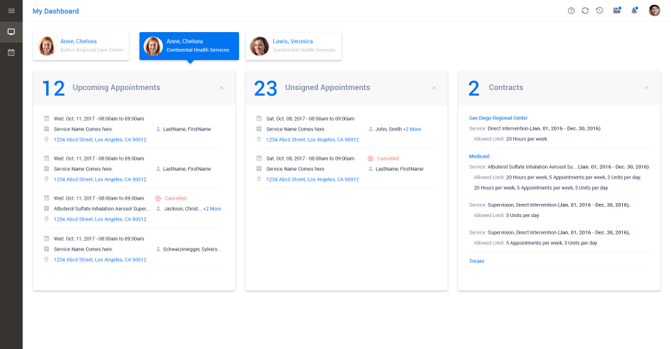 screenshot of AlohaABA