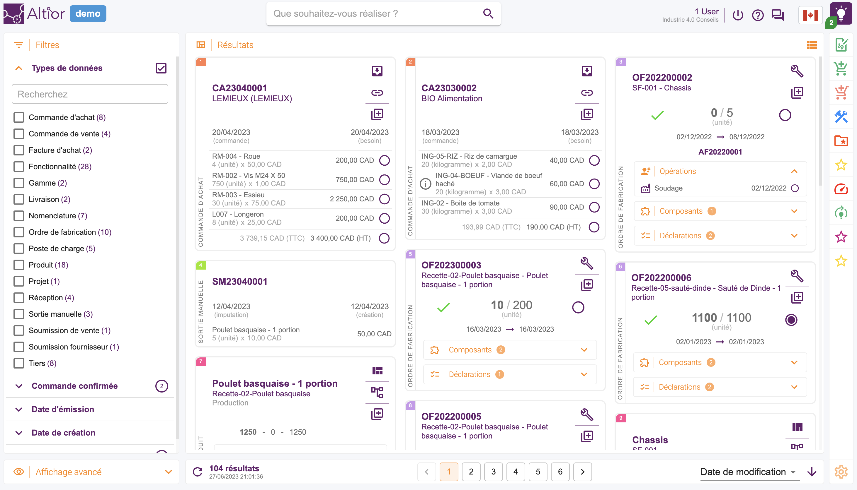 screenshot of Altior
