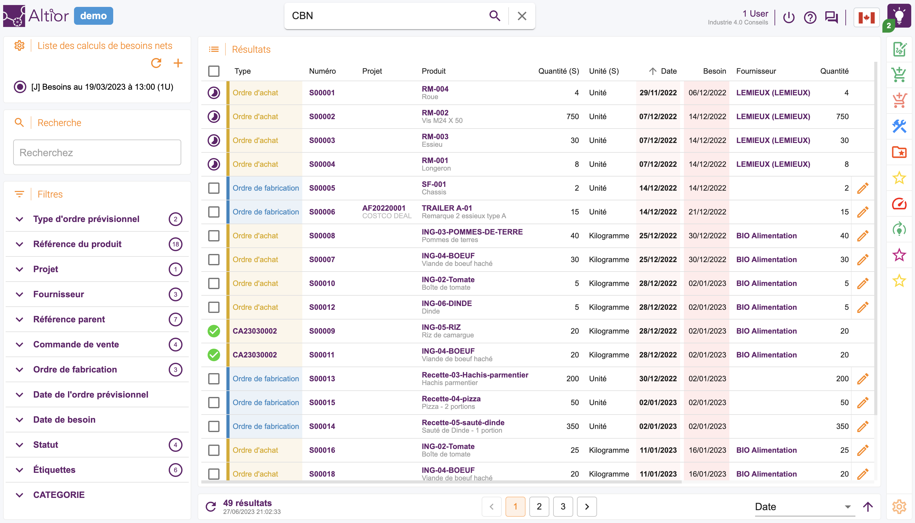 screenshot of Altior