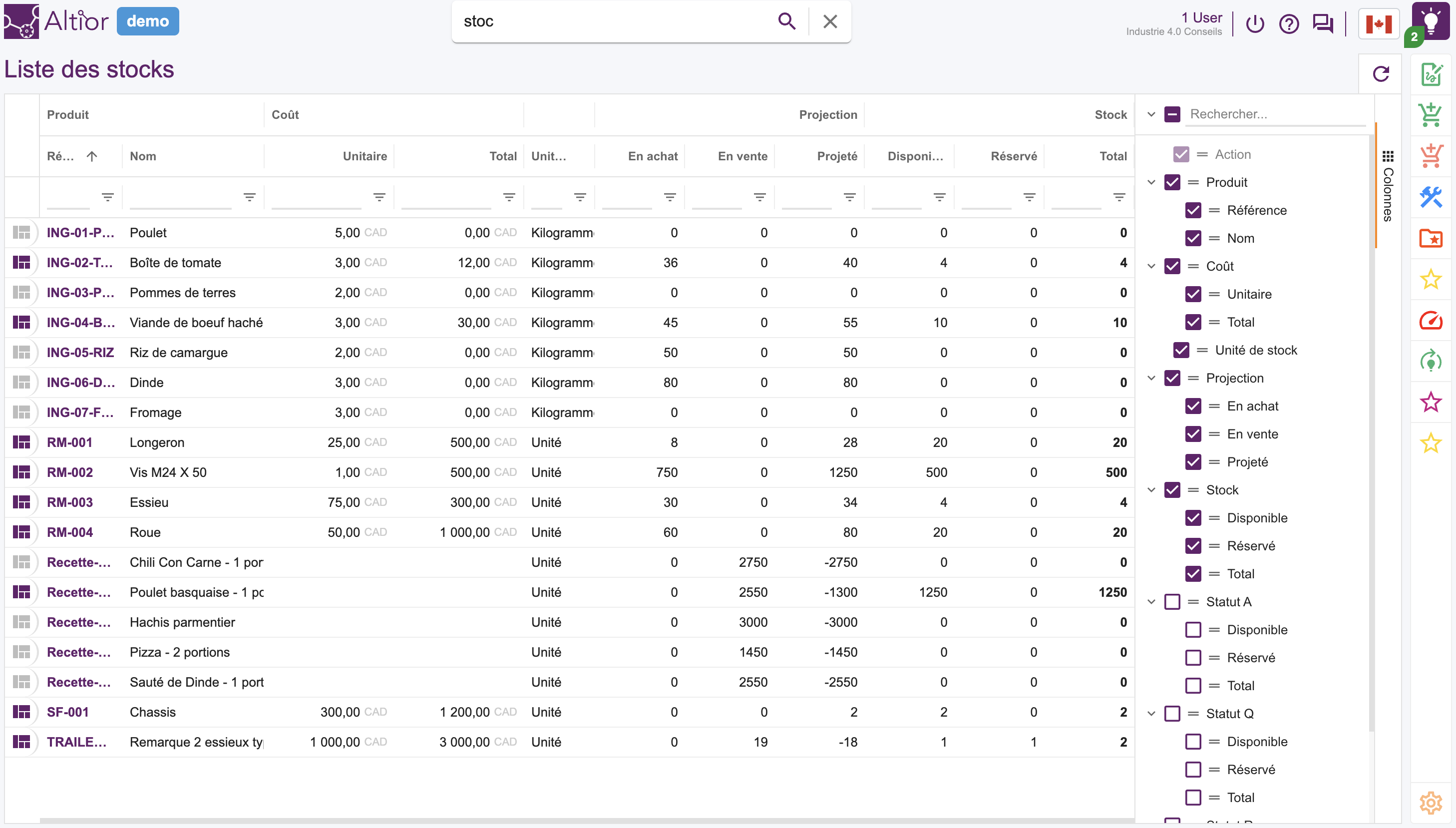 screenshot of Altior