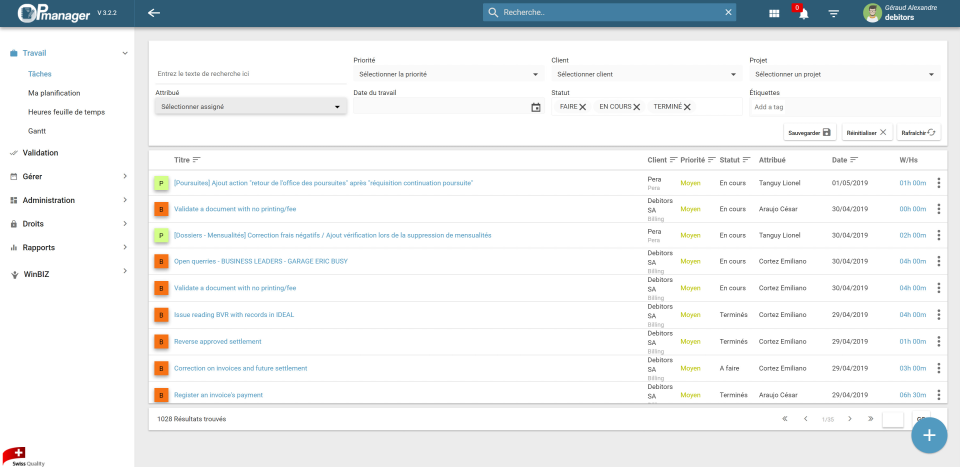 screenshot of AltonPManager