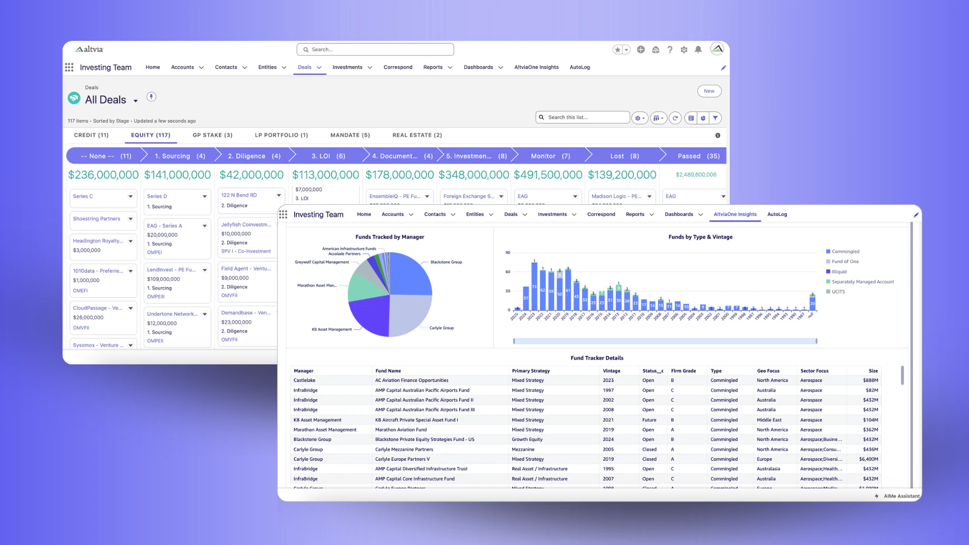 screenshot of Altvia