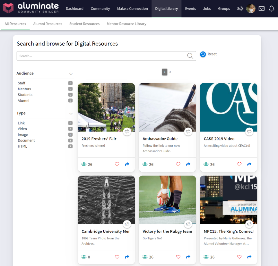 screenshot of Aluminati