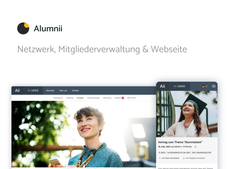 screenshot of Alumnii
