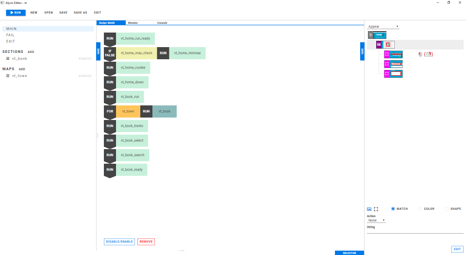 screenshot of Alyvix