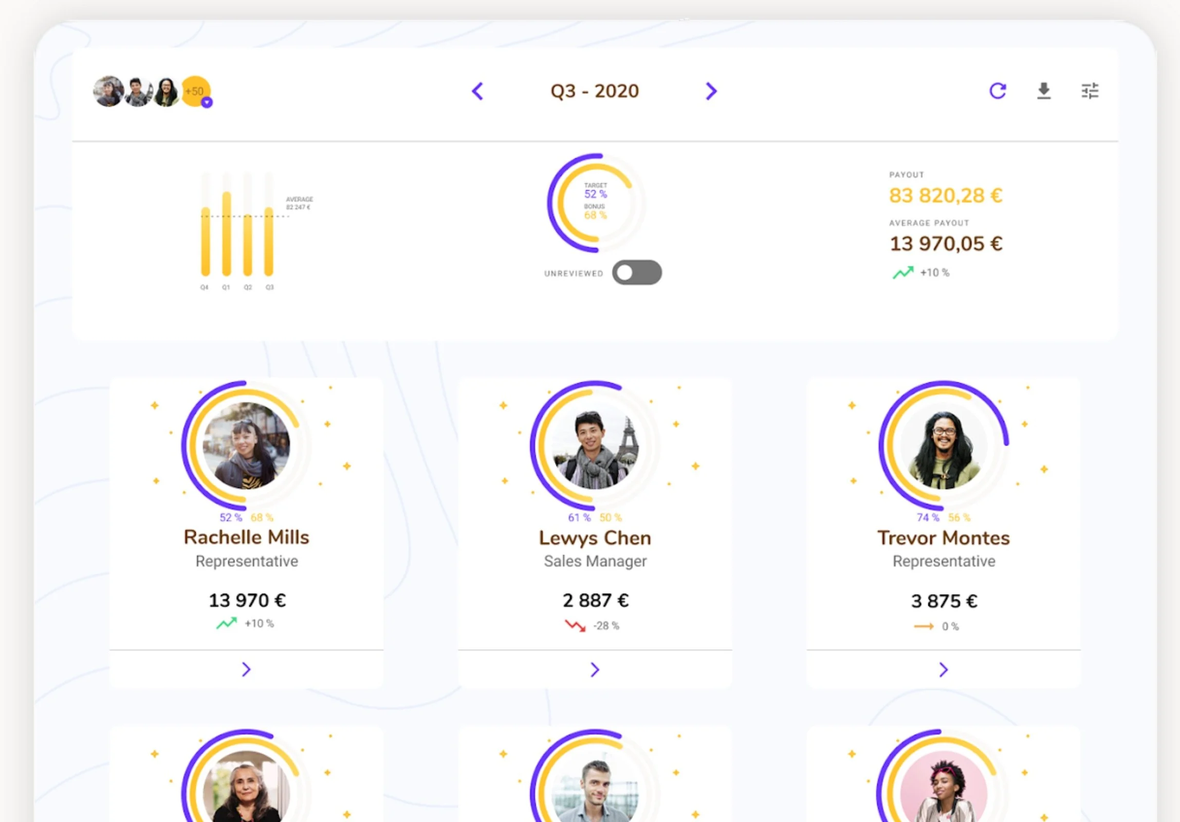 screenshot of Amalia