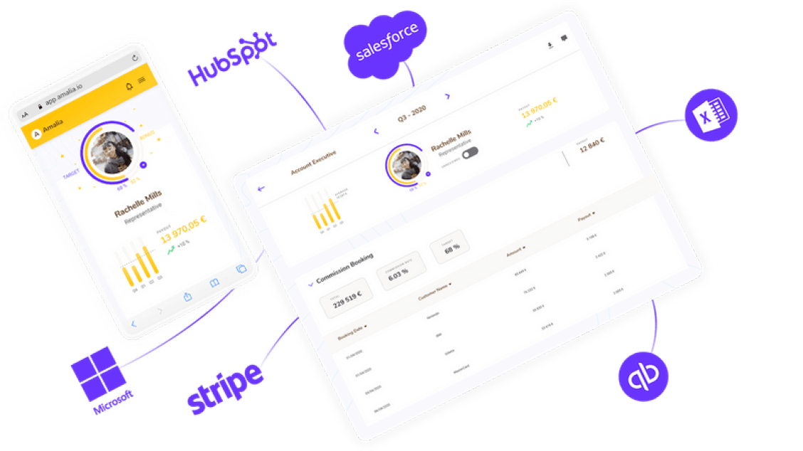 screenshot of Amalia