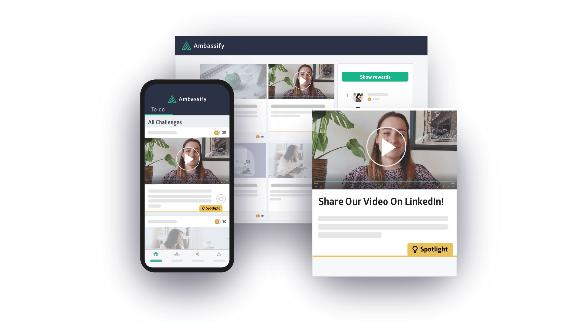 screenshot of Ambassify