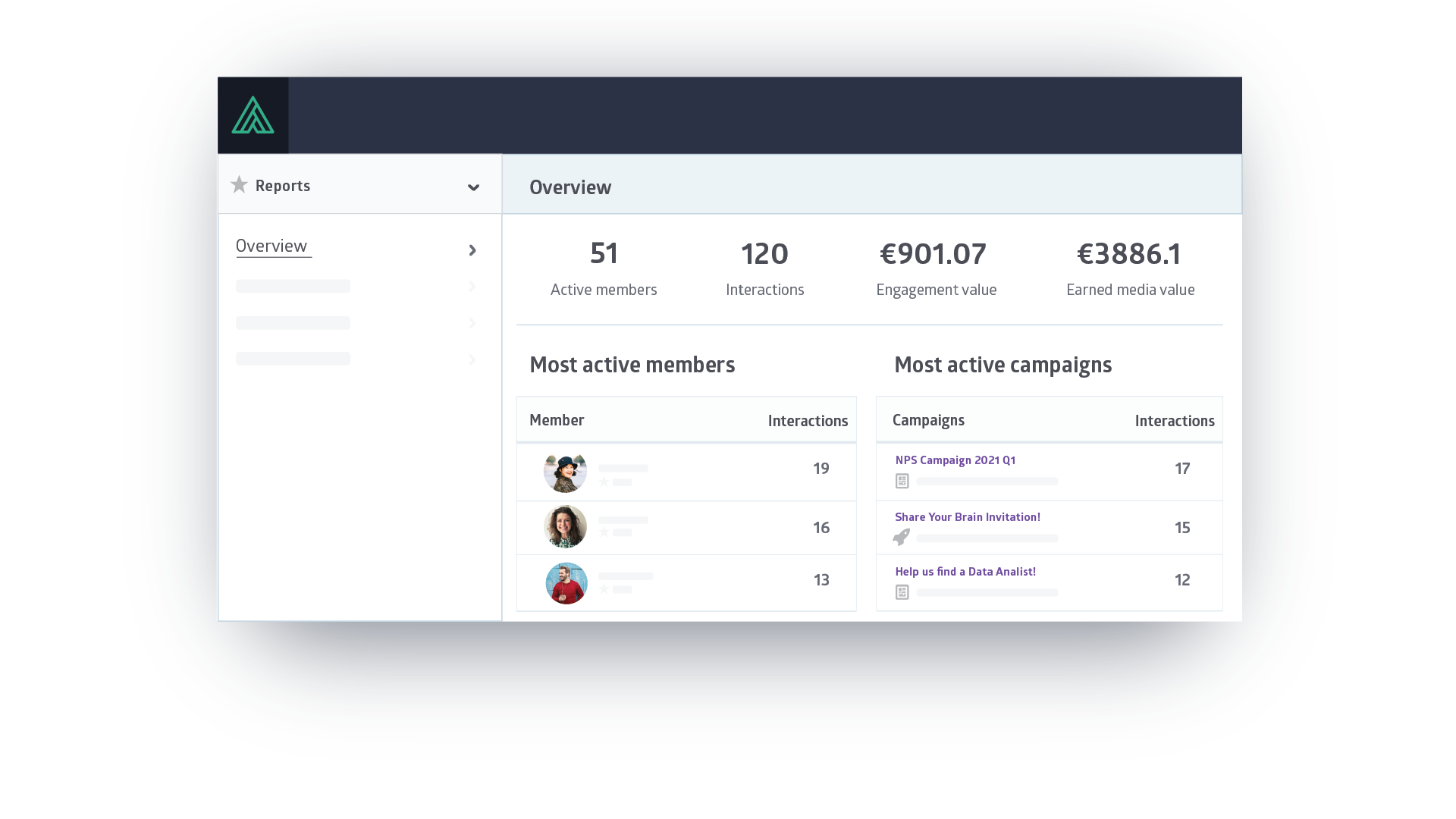 screenshot of Ambassify