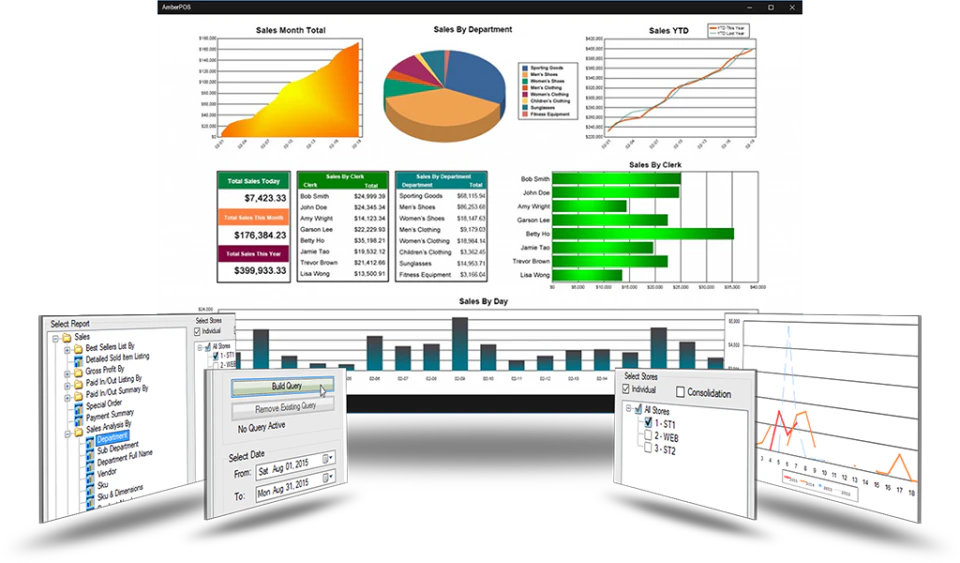 screenshot of AmberPOS