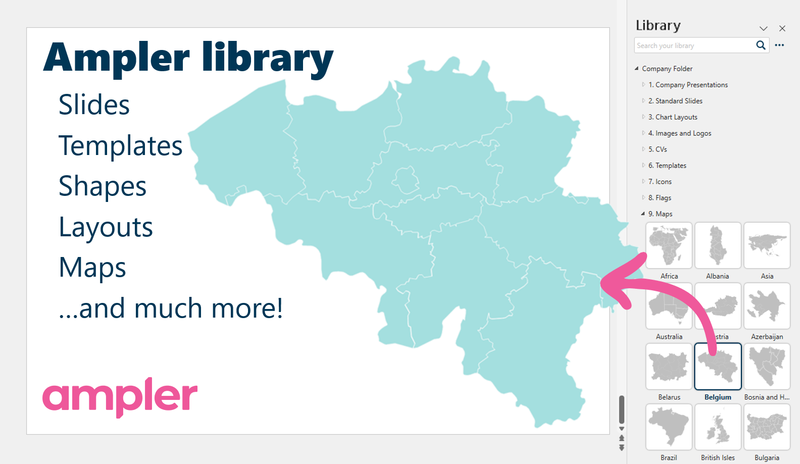 screenshot of Ampler