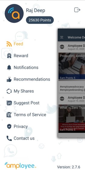 screenshot of AmployeeApp