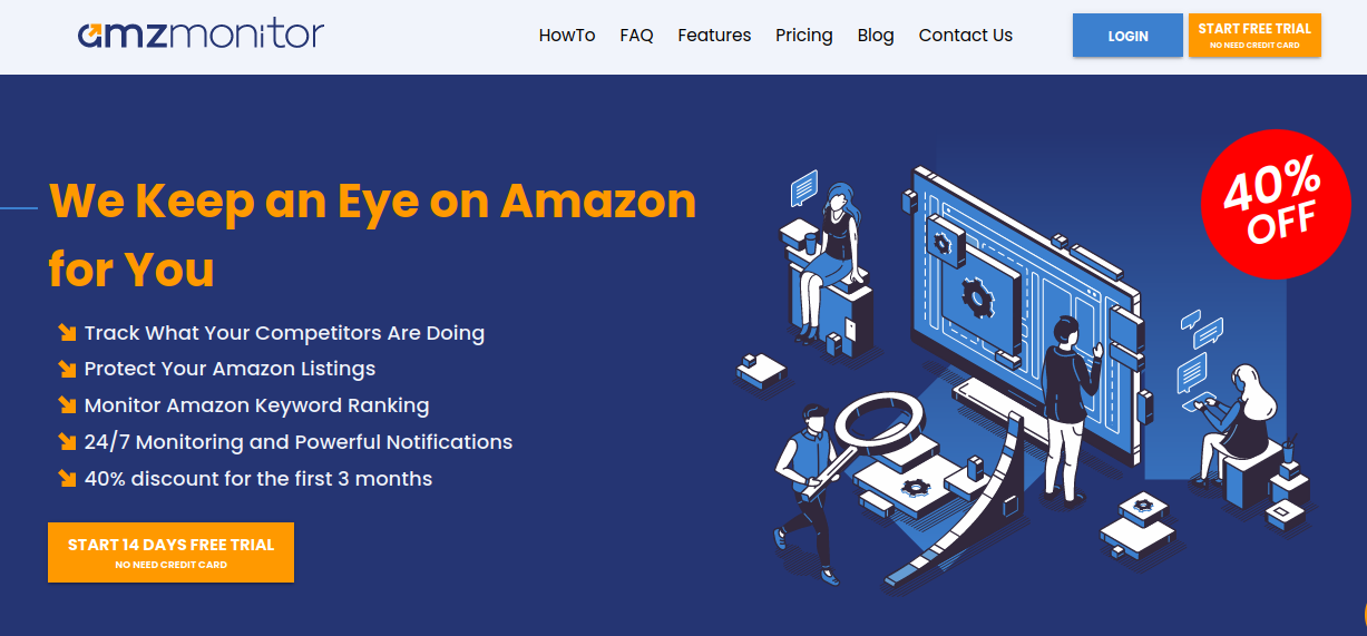 screenshot of AmzMonitor