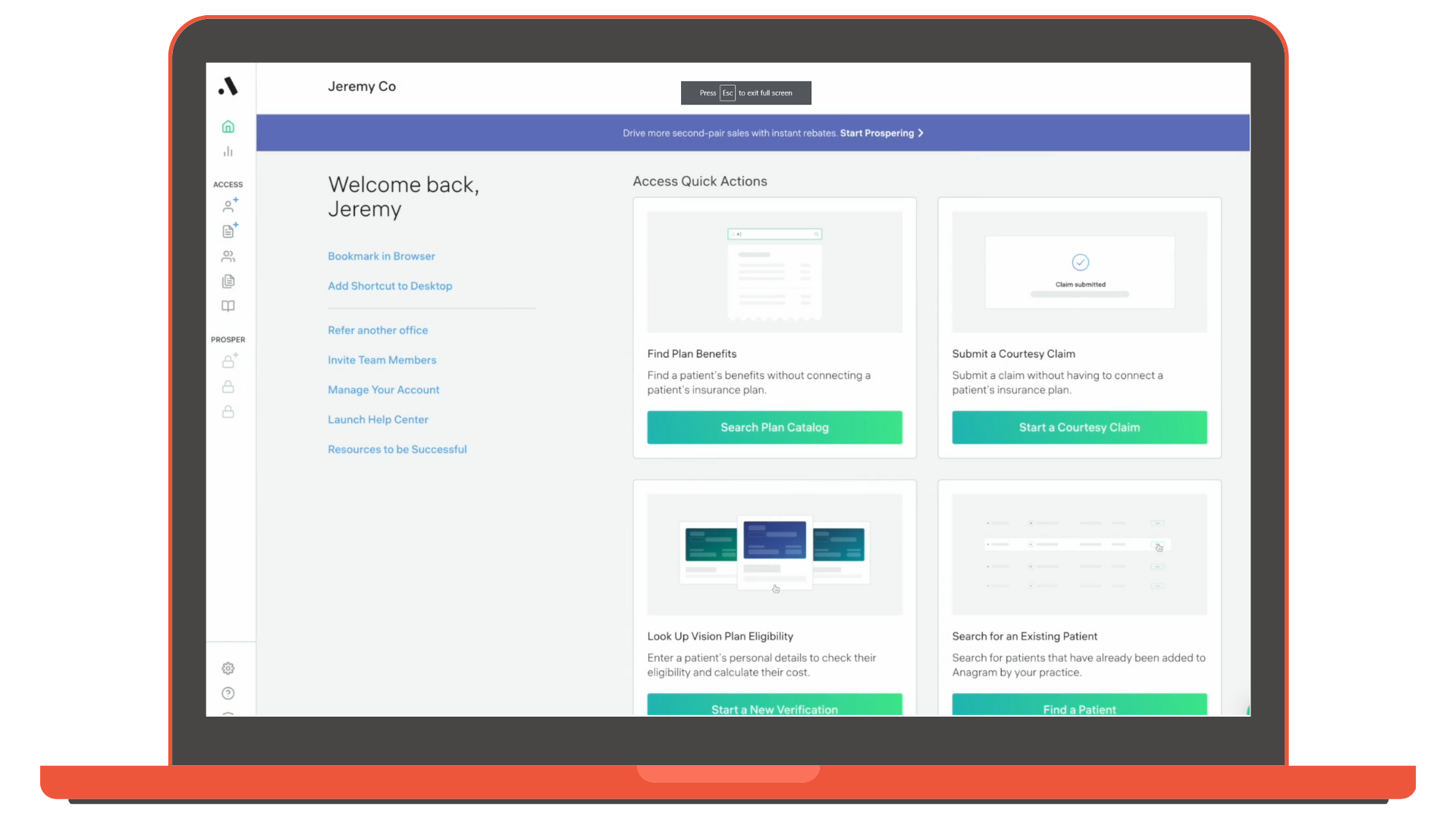 screenshot of Anagram