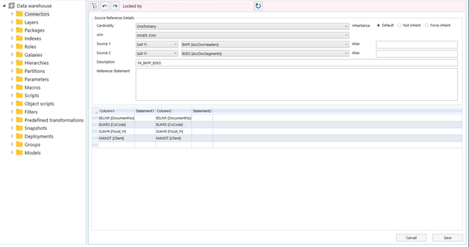 screenshot of AnalyticsCreator