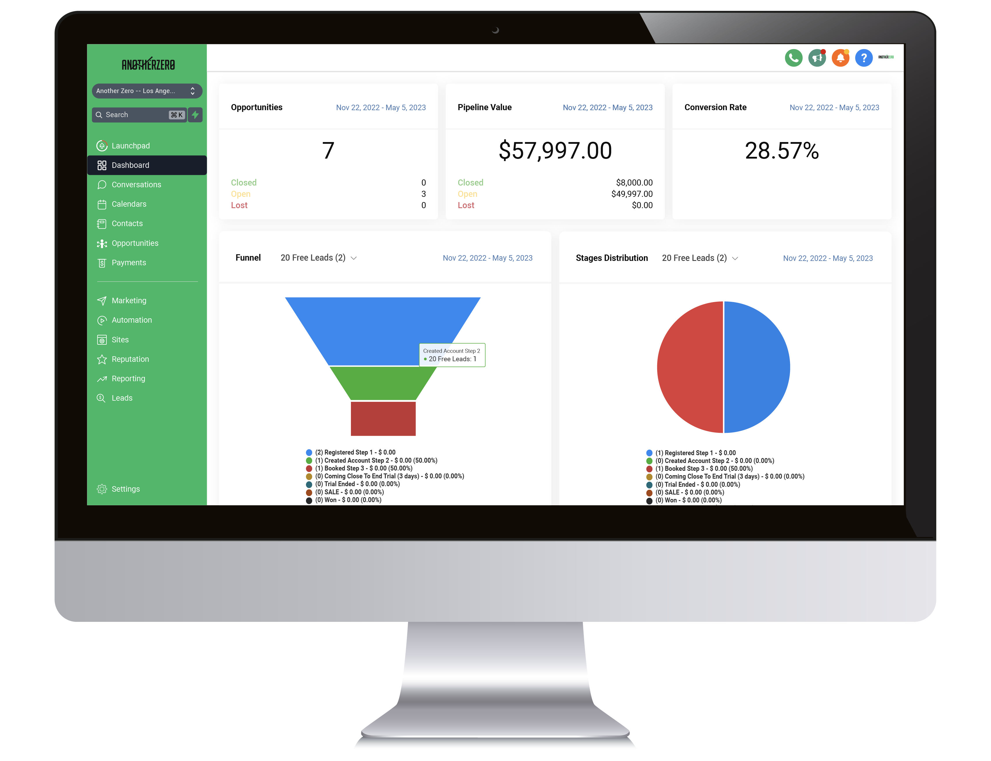 screenshot of AnotherZero