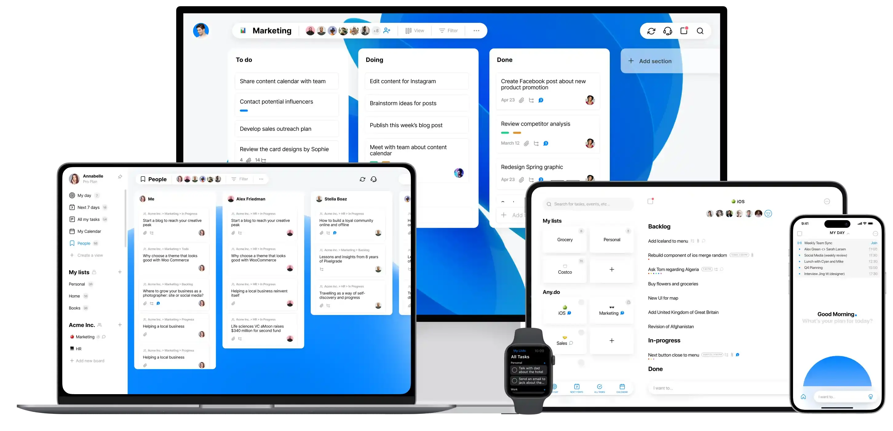 screenshot of Any.do